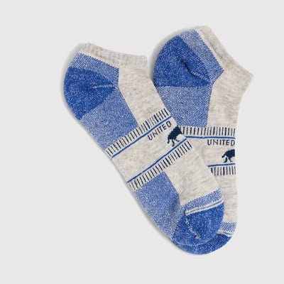Bison Trail Low-Cut Sock - Blue