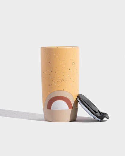 10 oz. Insulated Stoneware Travel Mug