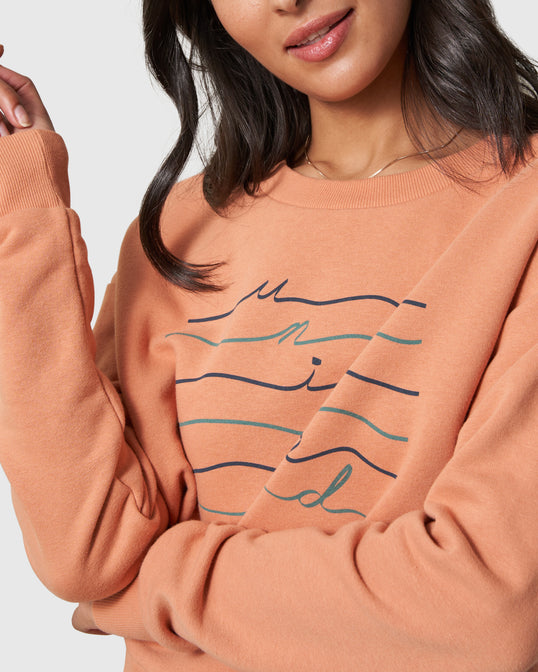 United Stripe Peach / XS