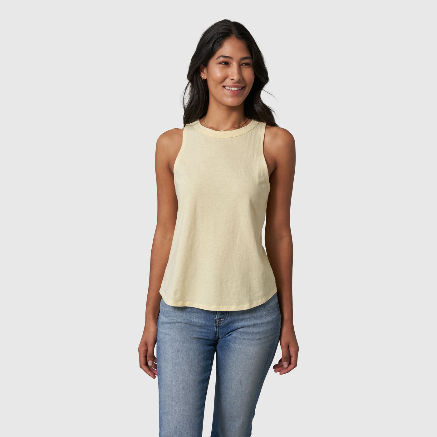 Women's SoftHemp™ High Neck Tank