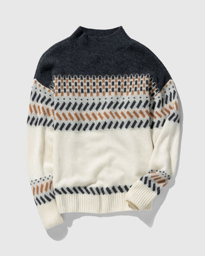Recycled Wool Fairisle Sweater