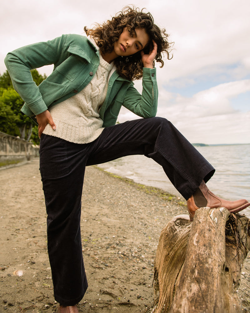 Organic Corduroy Aviator Jacket – United By Blue