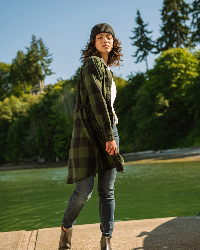 The Responsible Flannel Shirt Dress – United By Blue