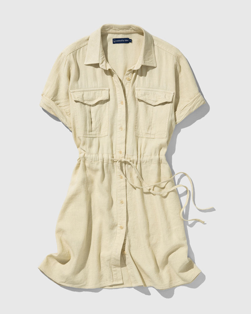 ladies linen shirt dresses Womens Linen Field Guide Shirt Dress – United By Blue