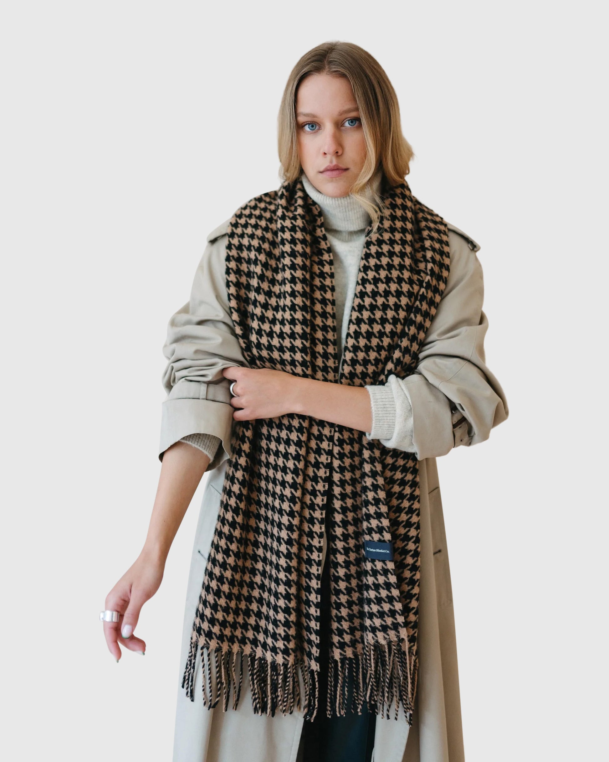 Camel Houndstooth