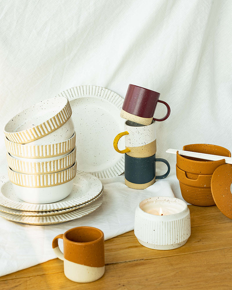 Large Pottery Mug, 16/32 oz, Drinking glass, Coffee Mug, Handmade Ceramic  Mug,Hand painting Mug