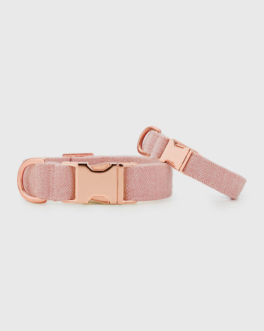 Collar de franela para perros