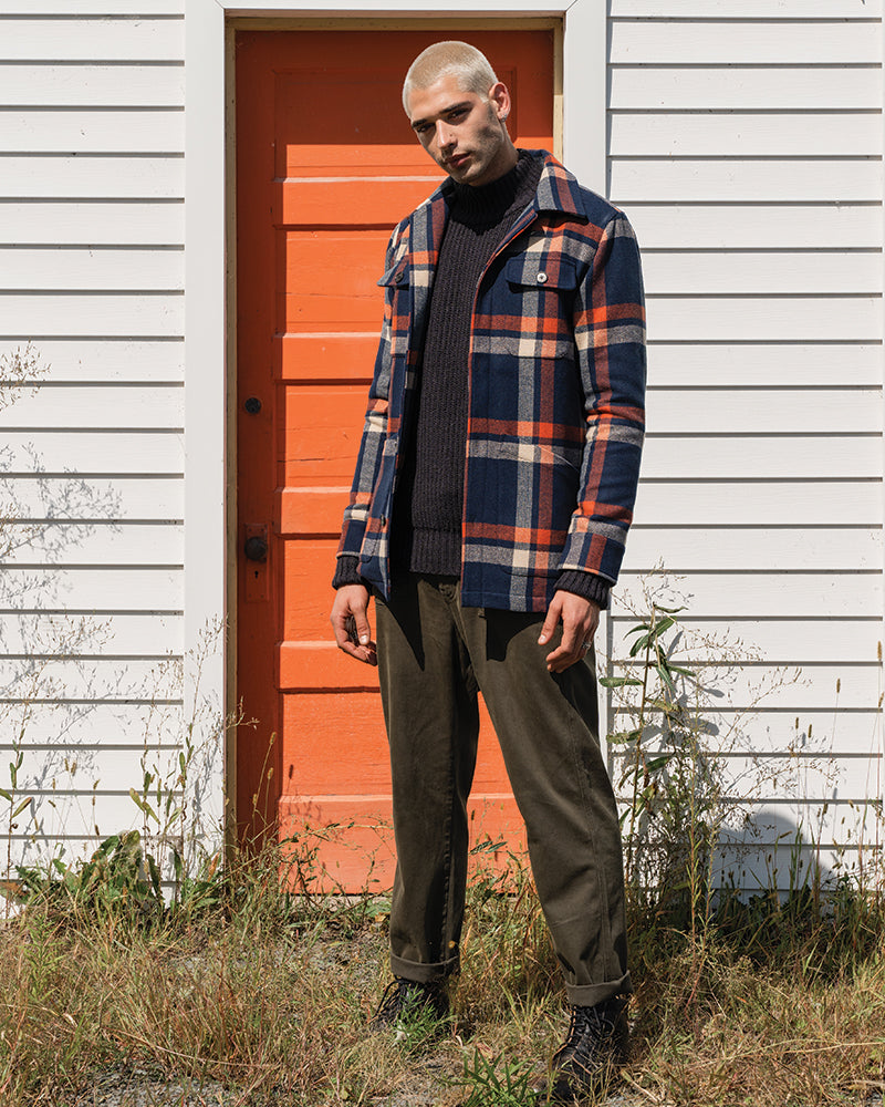 Men's Recycled Plaid Coat | United By Blue