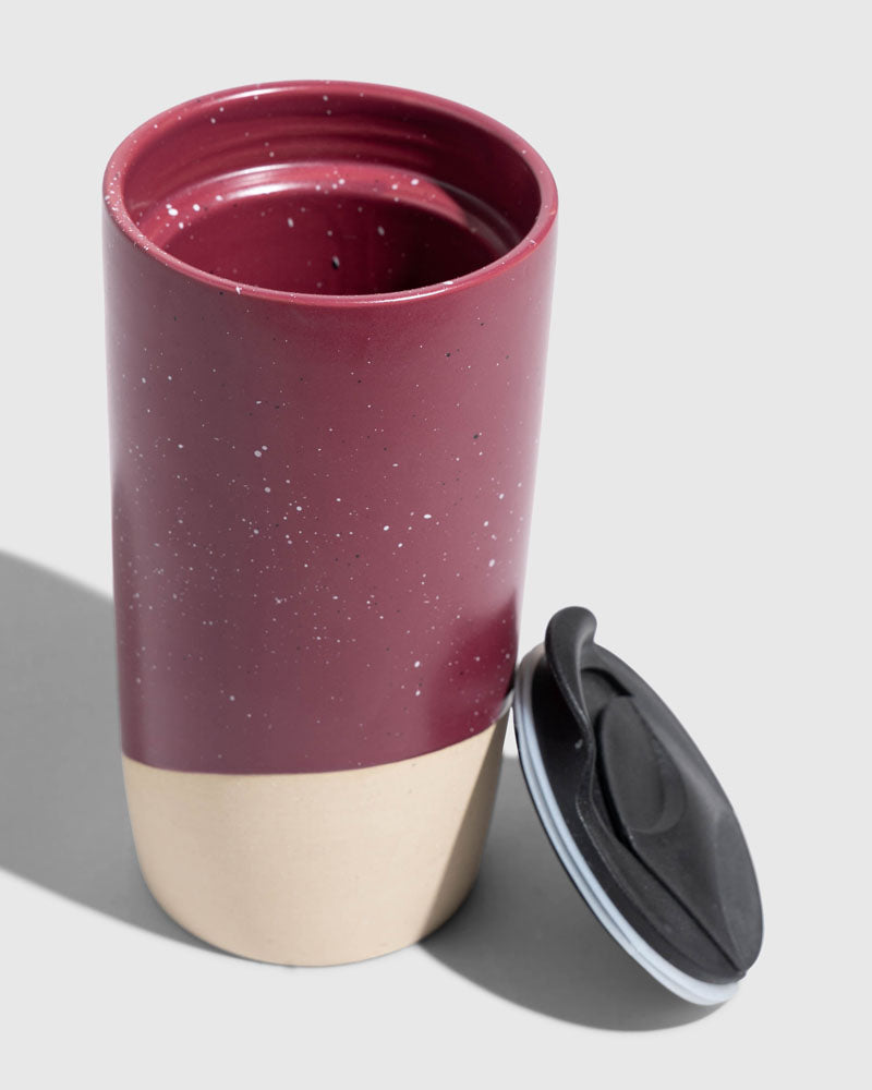 10 oz. Insulated Stoneware Travel Mug