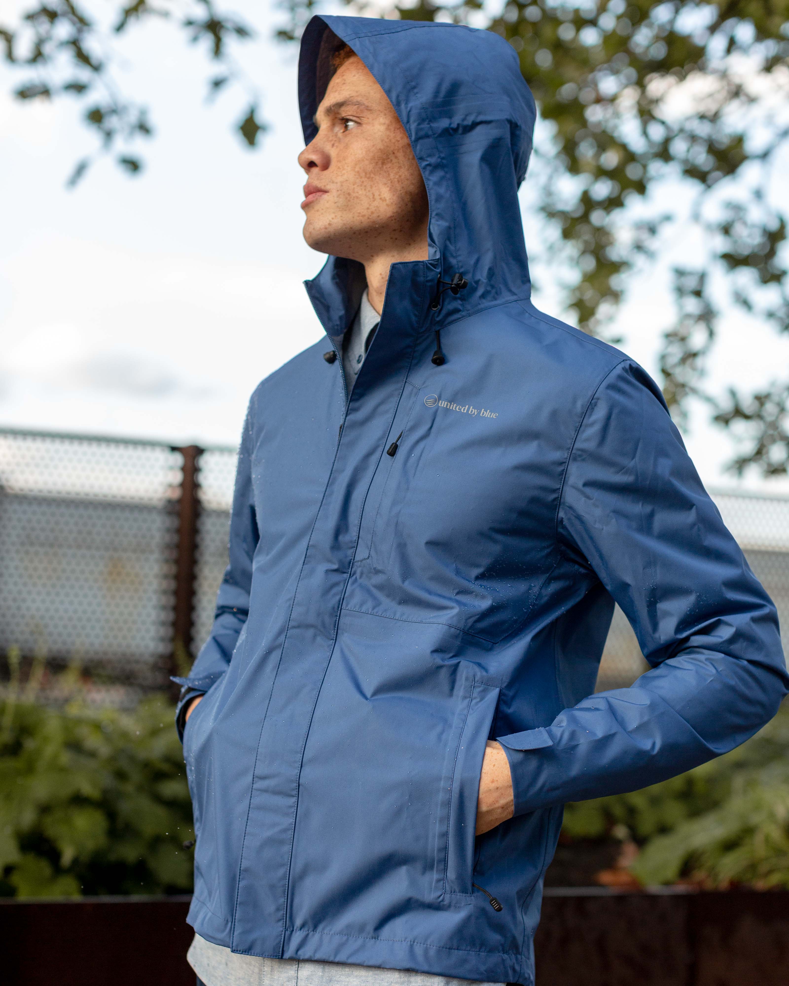 Men s Recycled Rain Shell