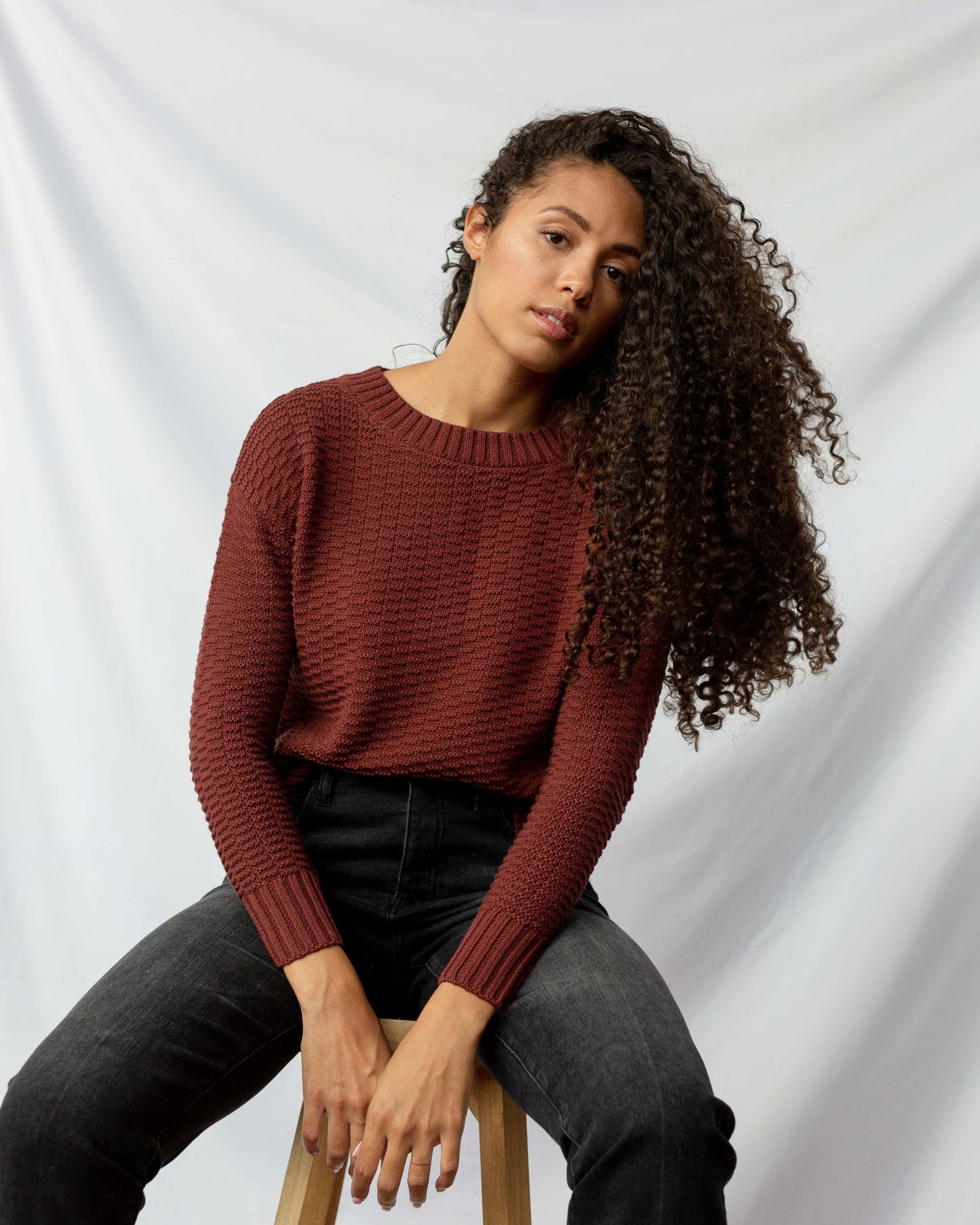 Women's Organic Cotton Crew Sweater
