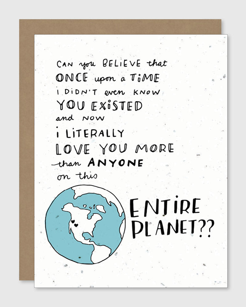 Entire Planet Card