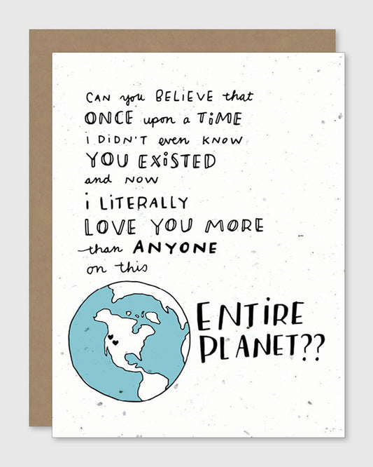 Tarjeta Planeta entero