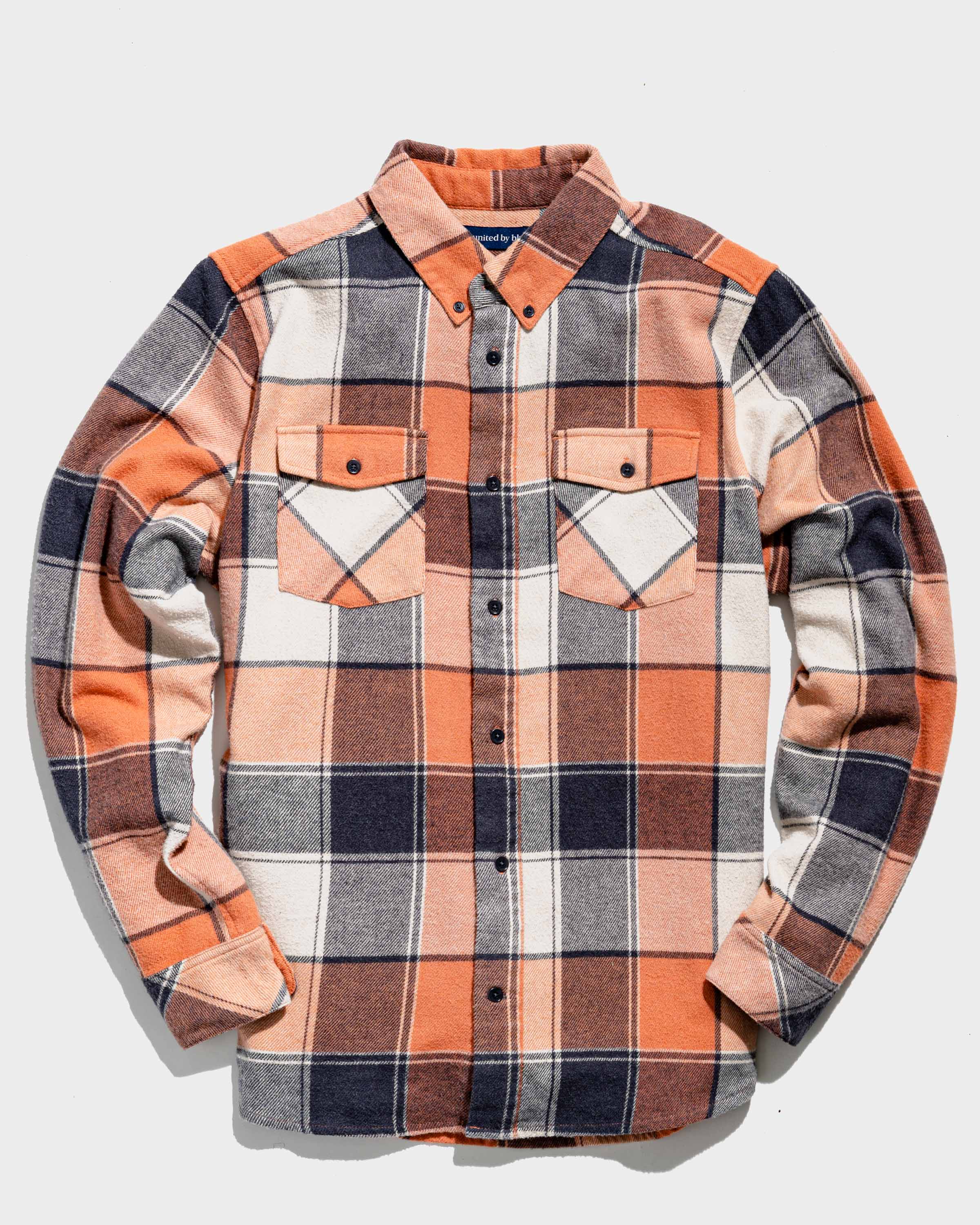 UNITED BY BLUE The Responsible Flannel Mens NWT Large Smoky Ochre hotsell $98