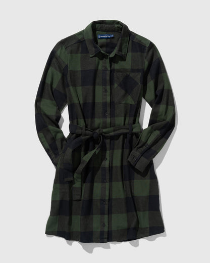 The Responsible Flannel Shirt Dress