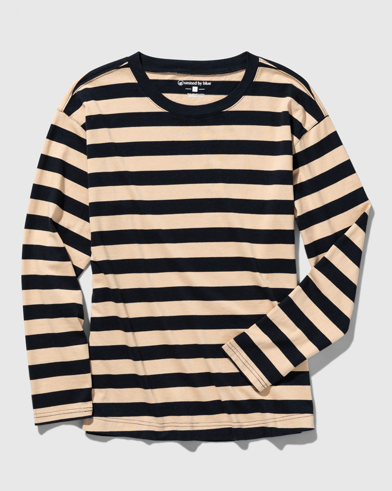 Women's Organic Striped Long Sleeve Tee | United By Blue