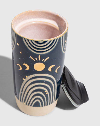 Promo Habanera Ceramic Travel Mugs (10 Oz.)