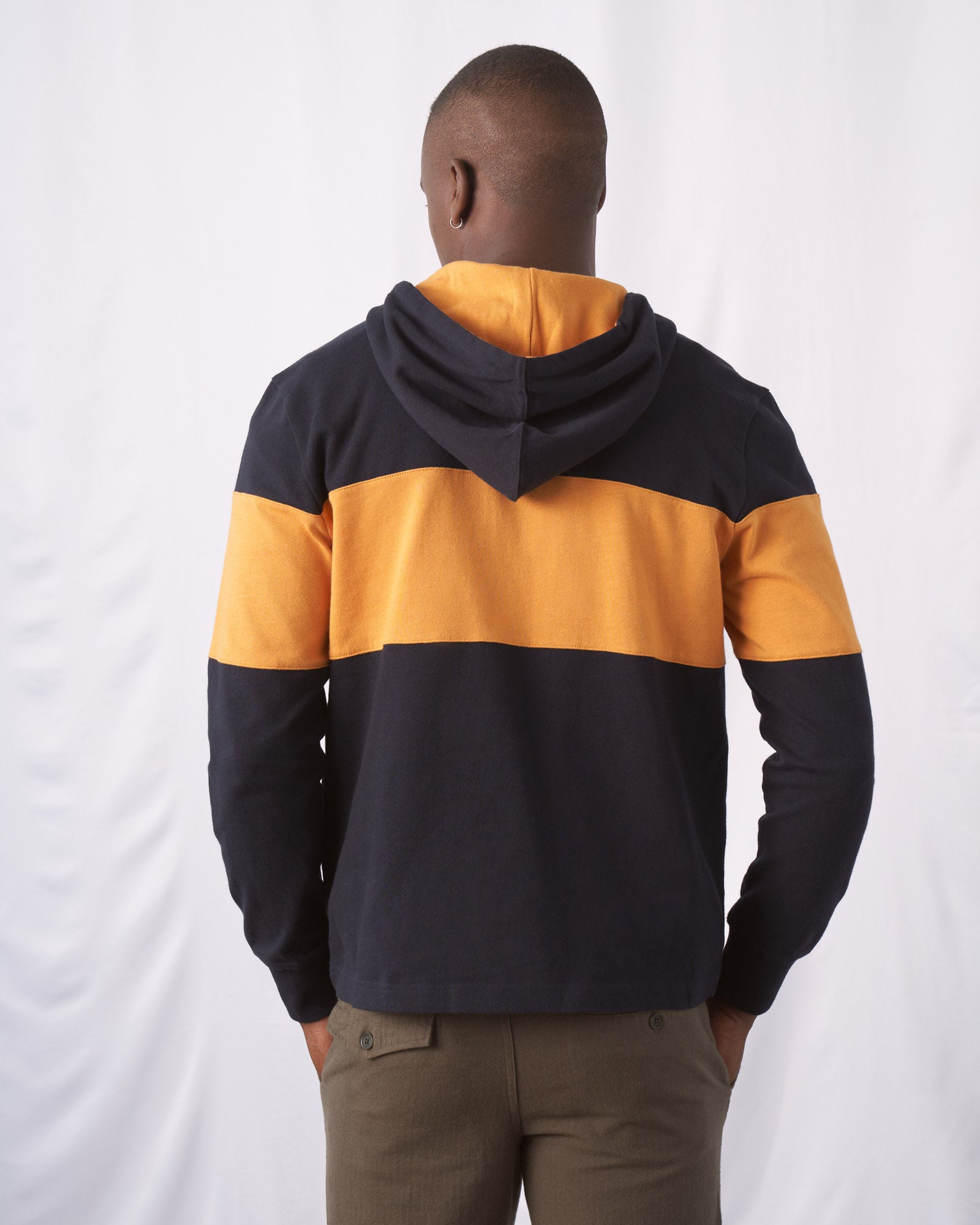 Organic Hooded Rugby Shirt