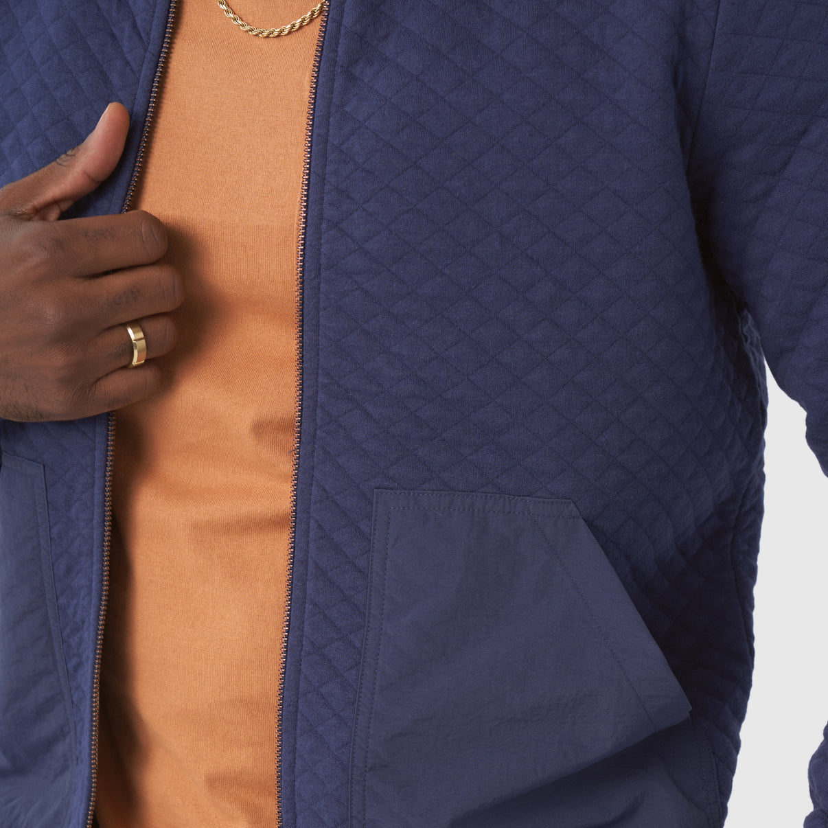Quilted Bomber Jacket United By Blue