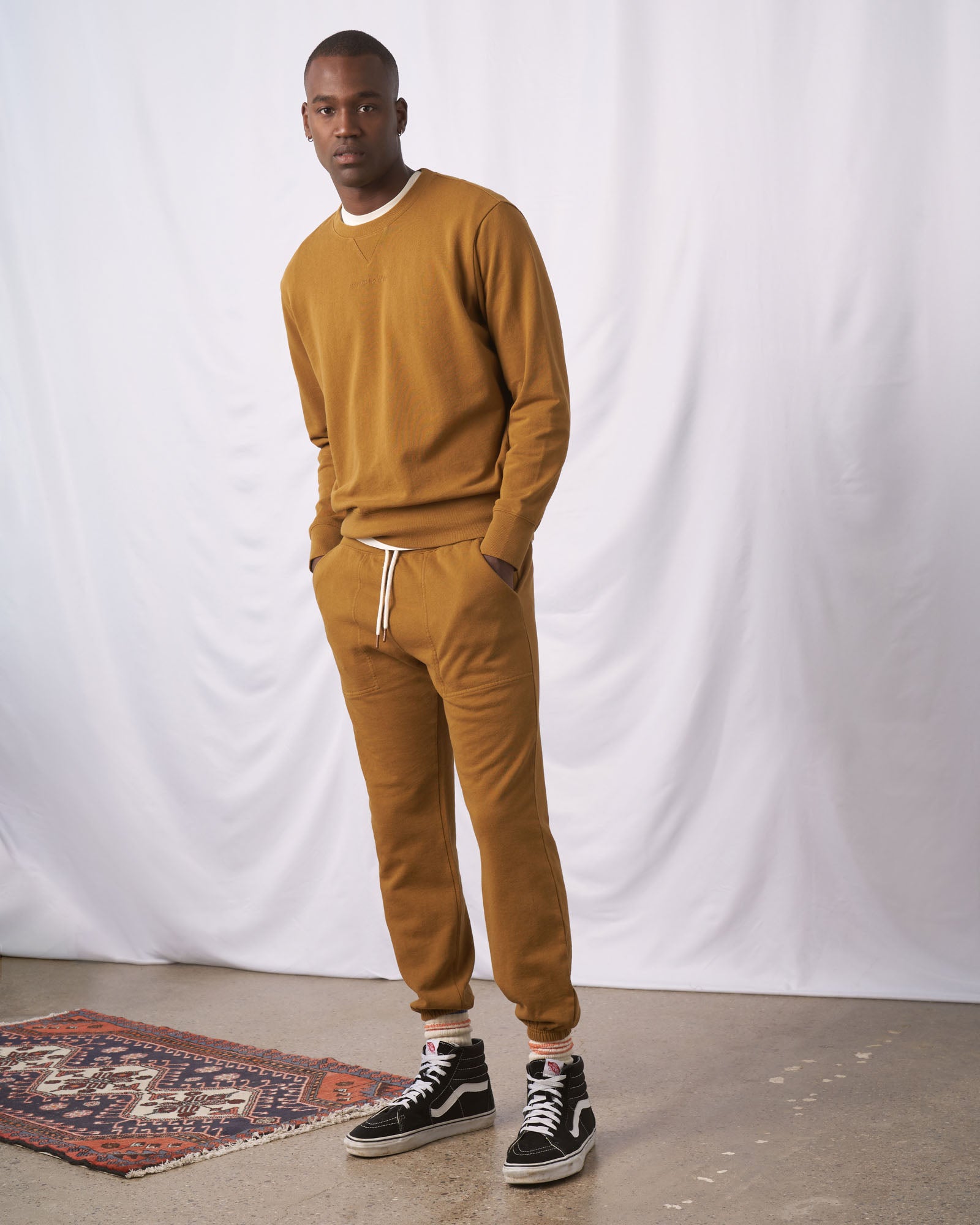 Blue and hotsell orange sweatpants