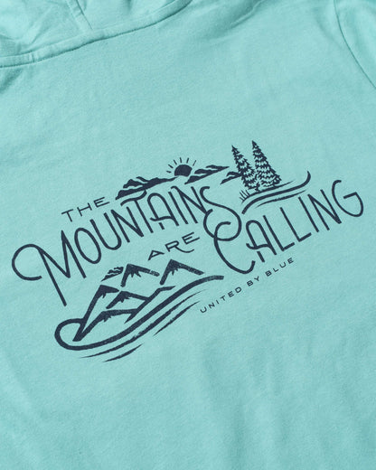 Mountains Are Calling Pocket Hoodie