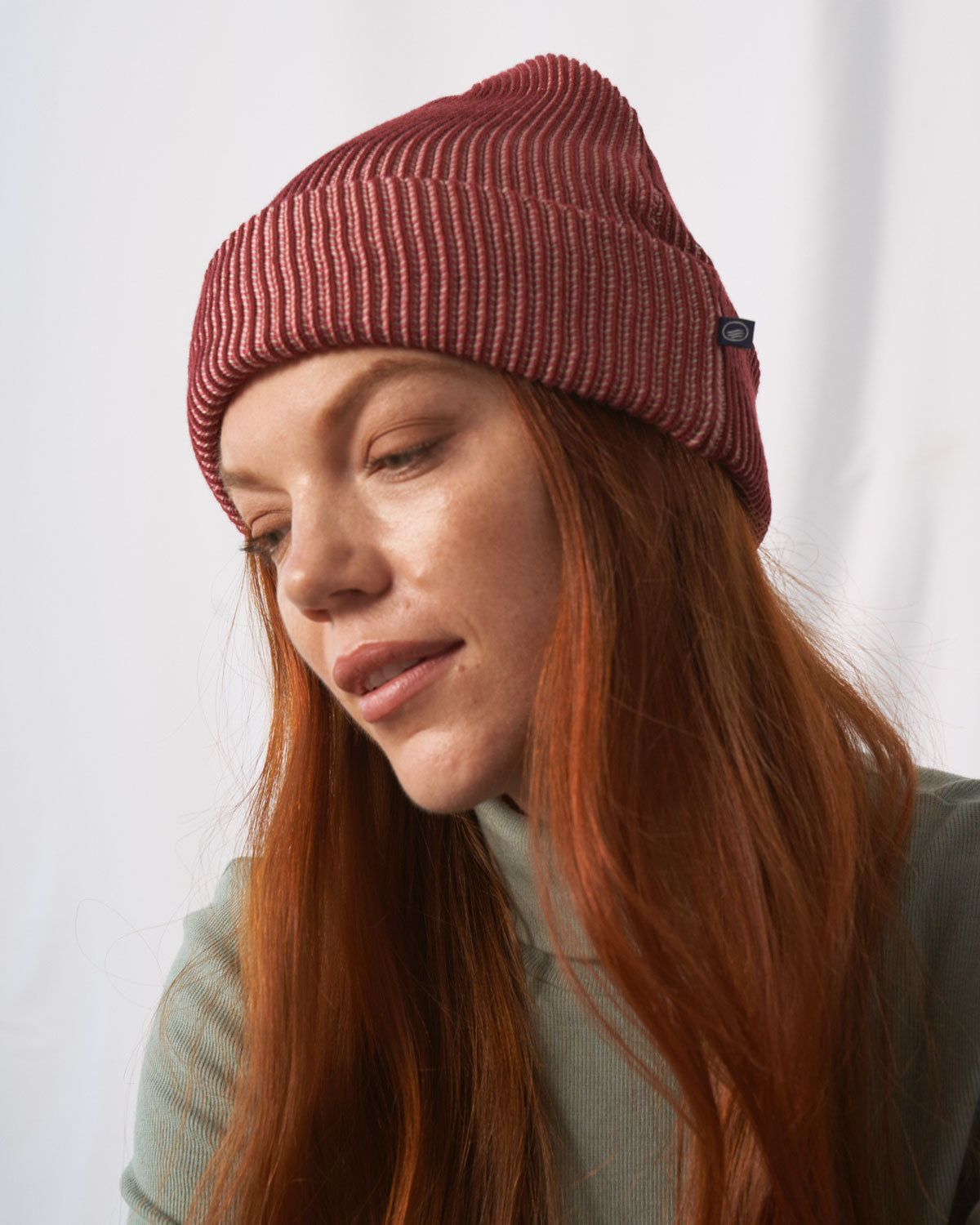 By Recycled – United Blue Beanie Plaited