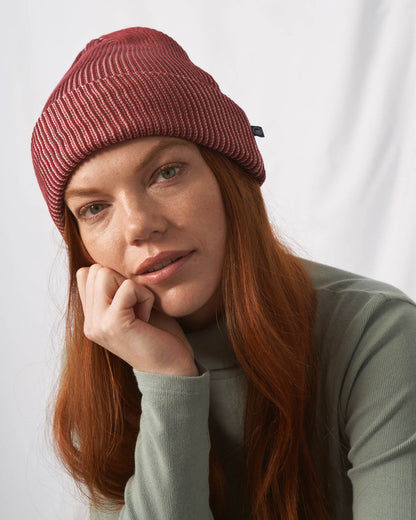 Recycled United Beanie Plaited By Blue –
