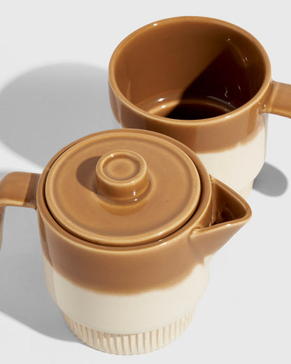 Brim Ceramic Tea Pot — necessary & sufficient coffee