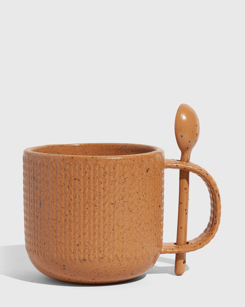 United By Blue 14 oz. Stoneware Spoon Mug