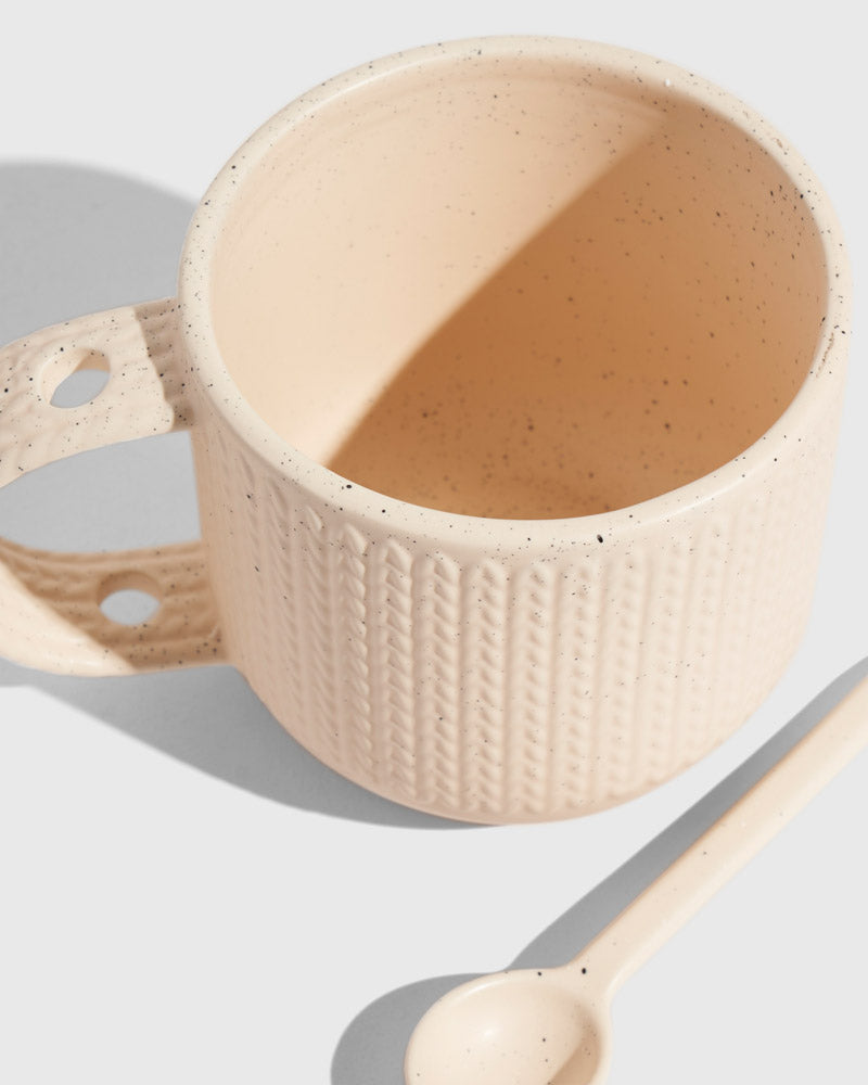 14 oz. Stoneware Spoon Mug – United By Blue