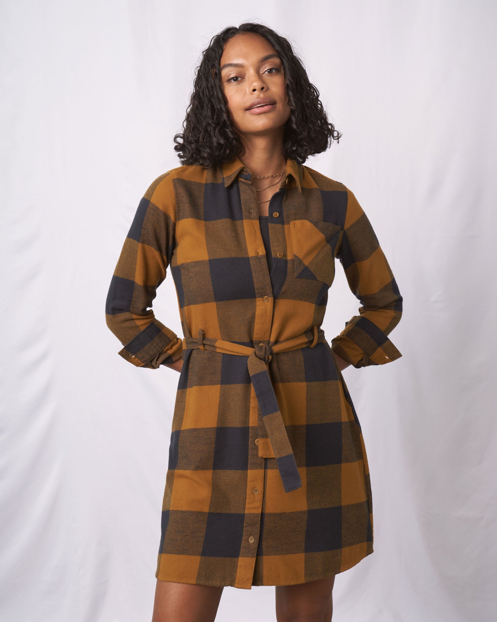 The Responsible Flannel Dress – United By Blue
