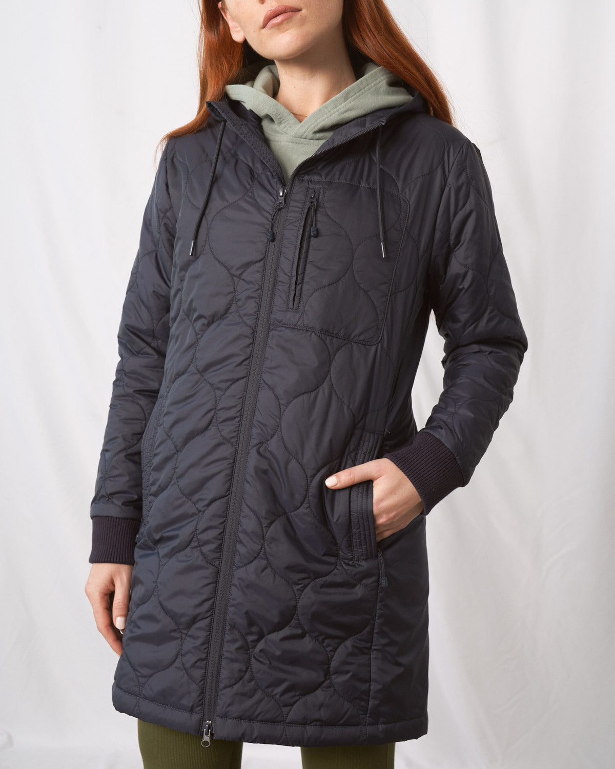 Women's castle crest store mid jacket