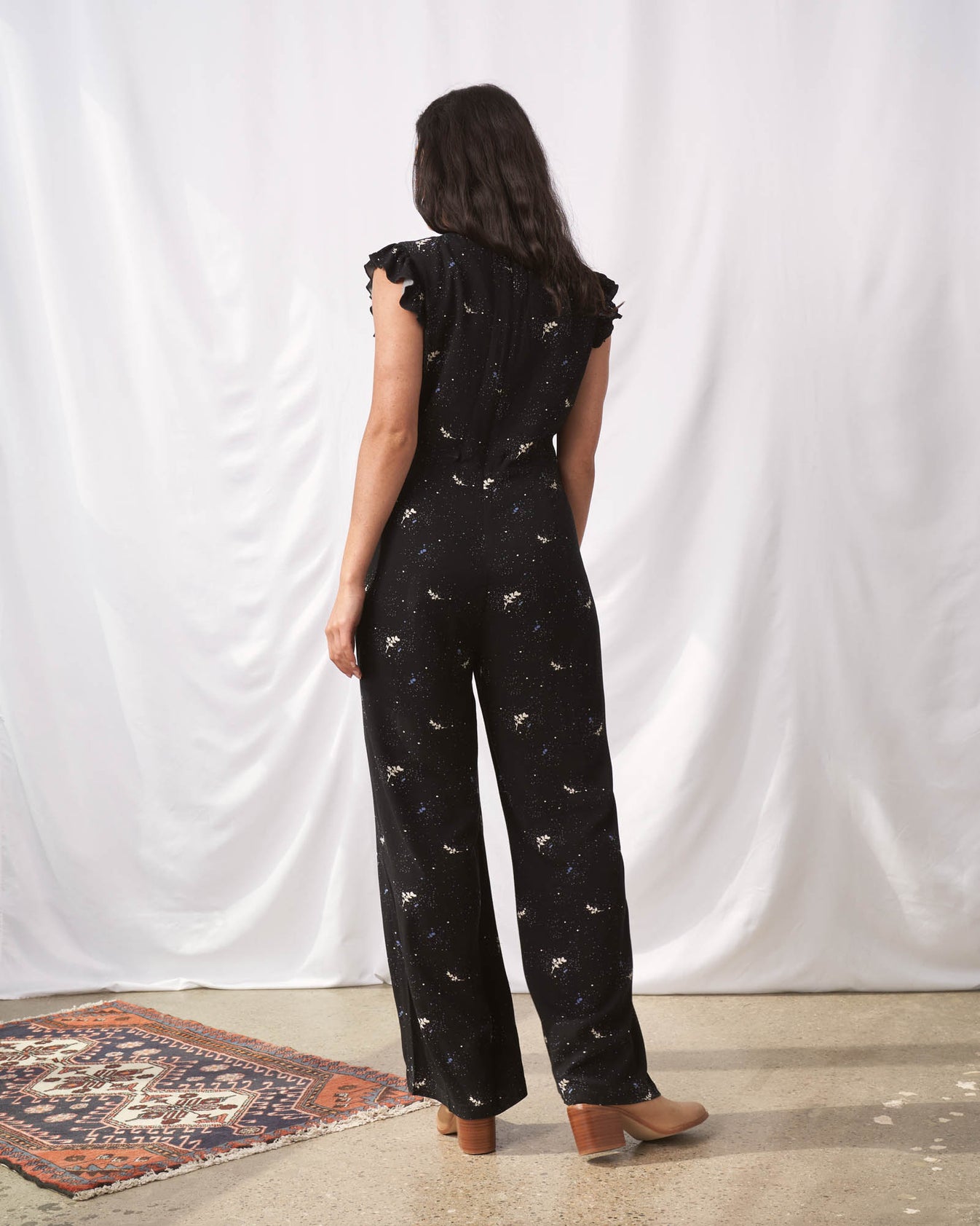 Ruffle Sleeve jumpsuit main image 1