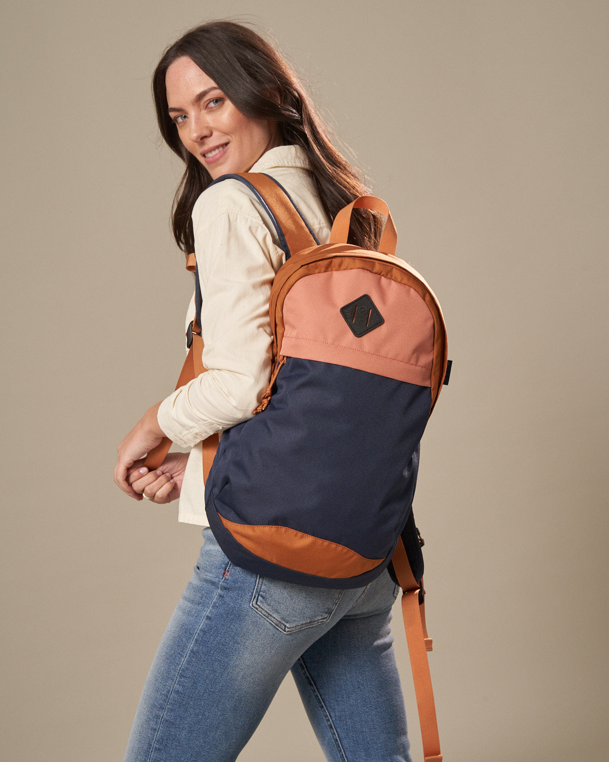 Commuter Convertible Backpack in BROWN
