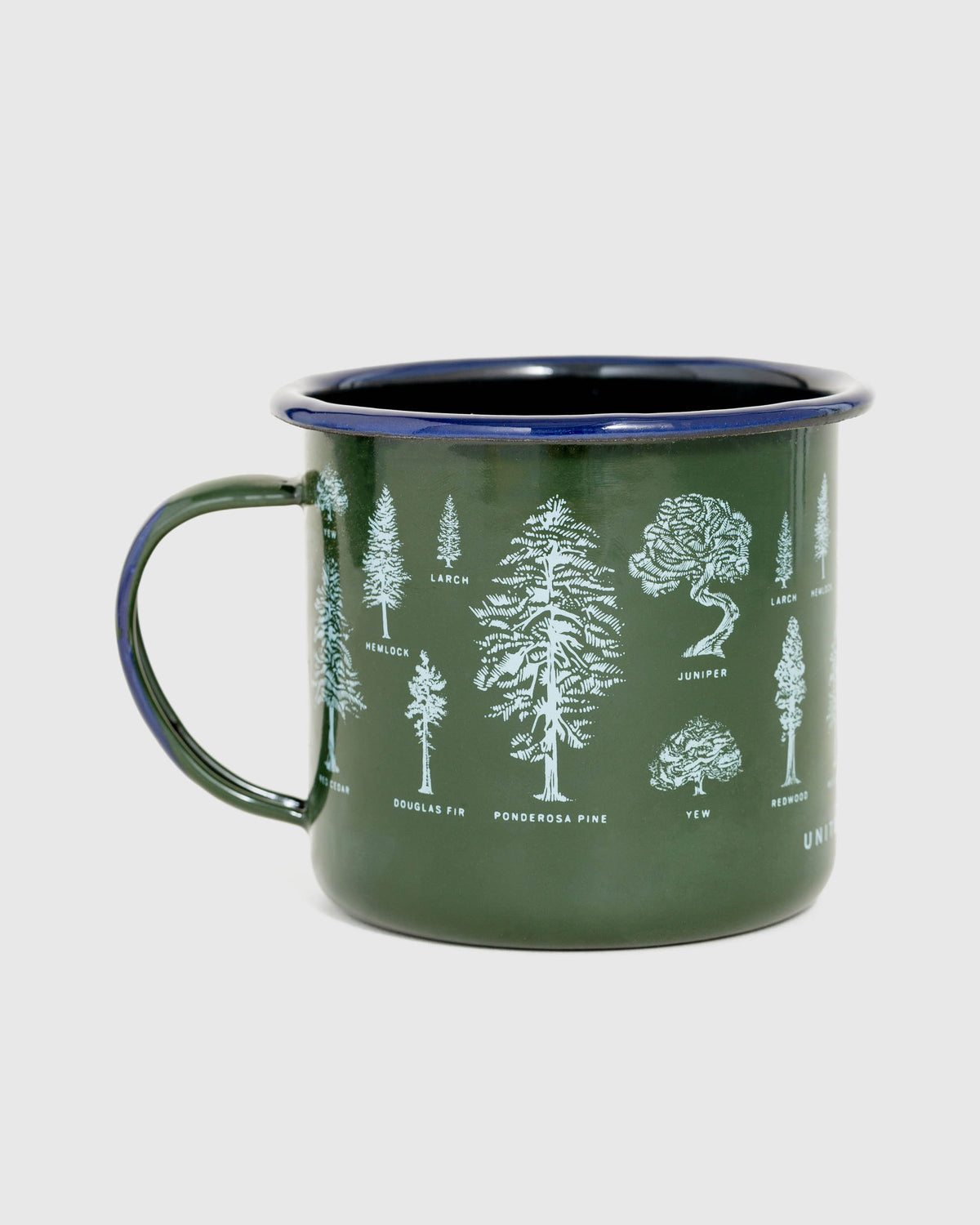 22 oz. Evergreen Enamel Steel Mug | United By Blue