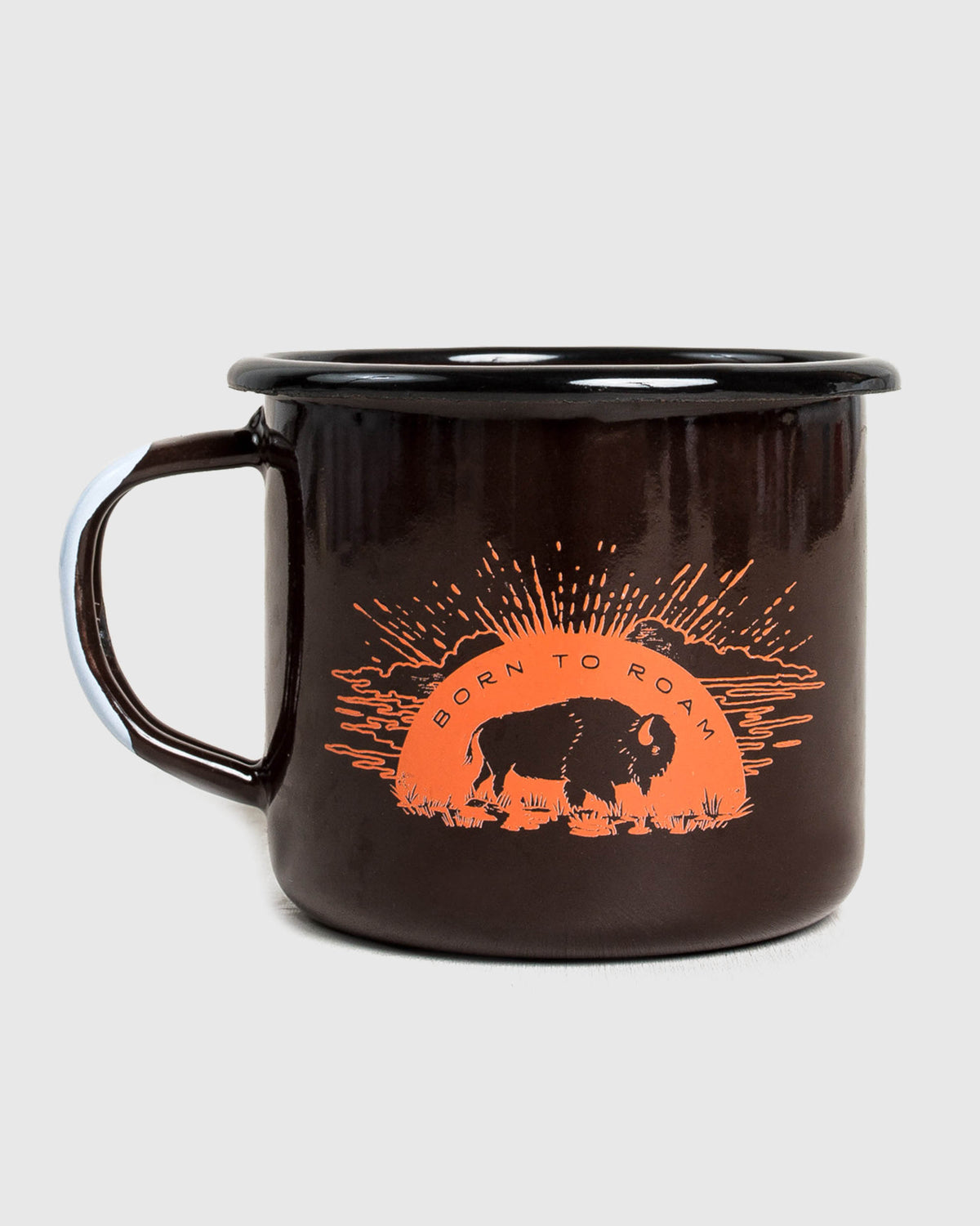 Born to Roam Enamel Steel Mug | United By Blue