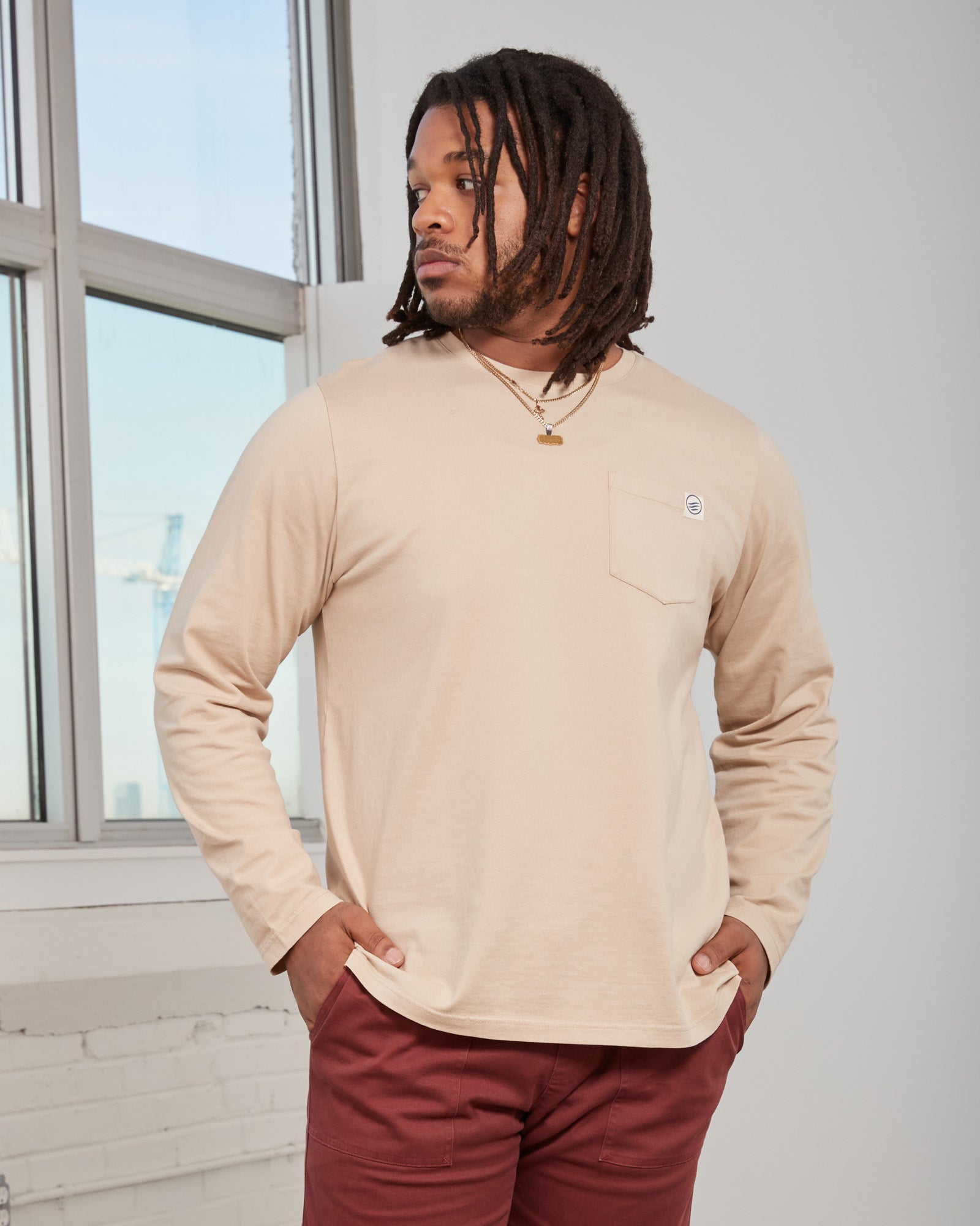 Organic Long-Sleeve Pocket Tee – United By Blue