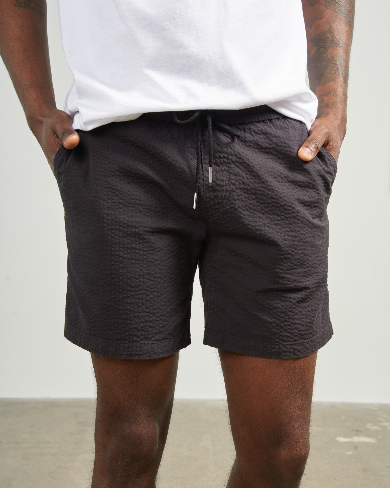 Mens Seersucker Pull On Short – United By Blue