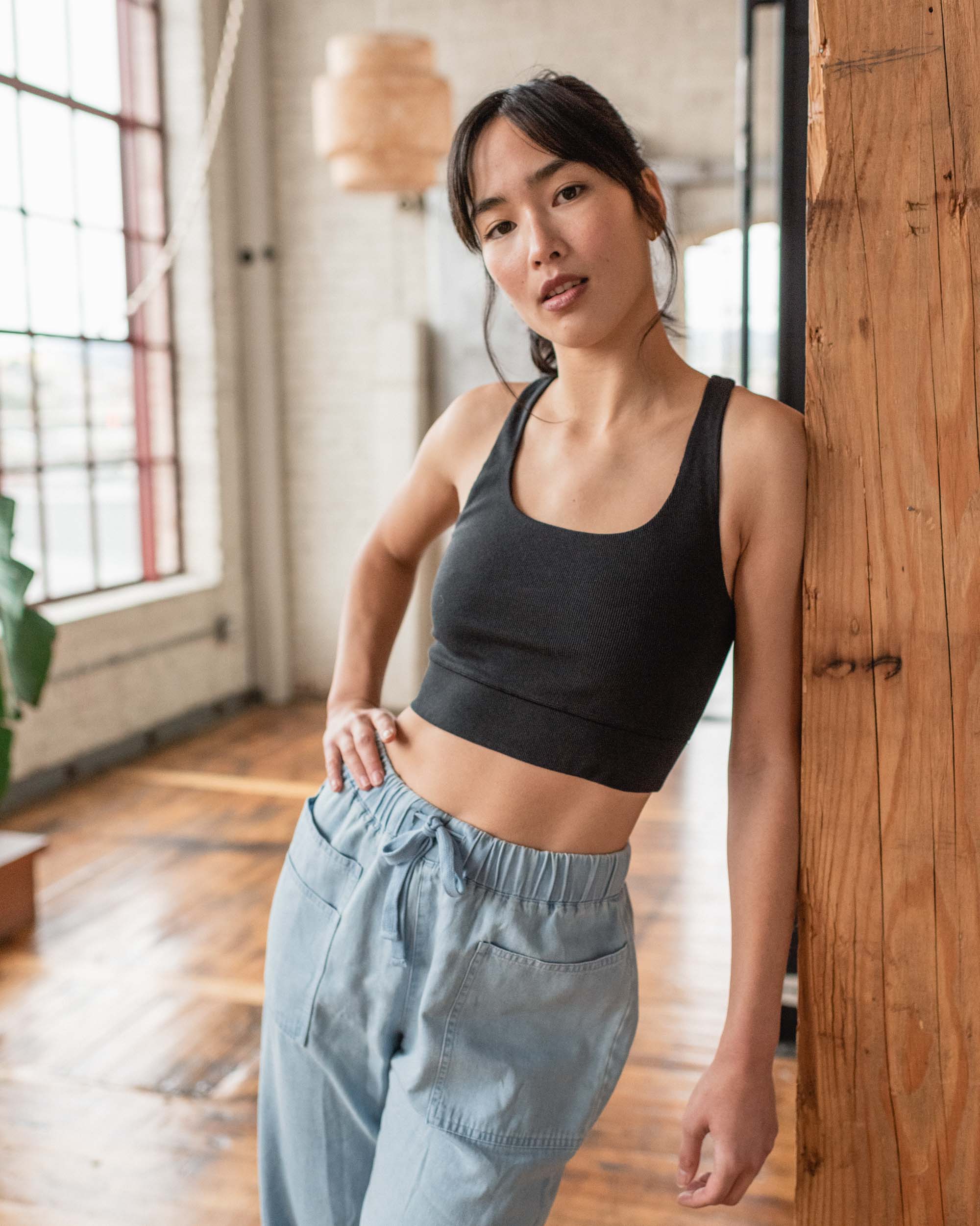 Women's Organic Chambray Pull-On Pant | United By Blue
