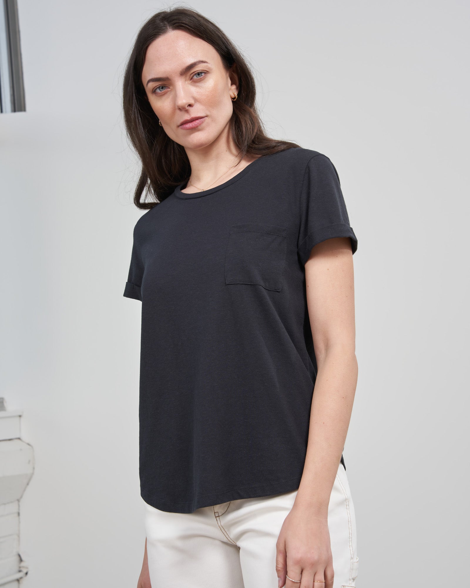 Womens store pocket tee