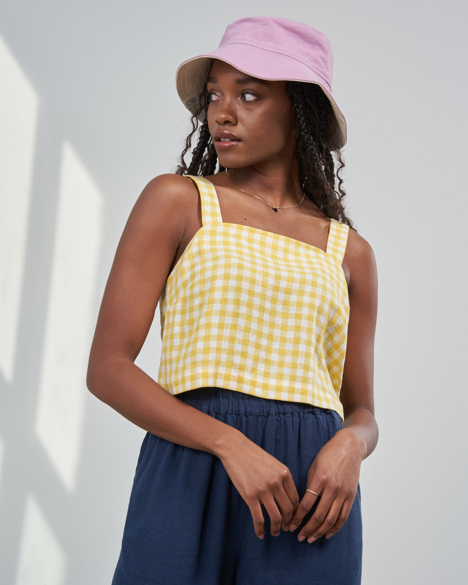Linen Cropped Tank | United By Blue