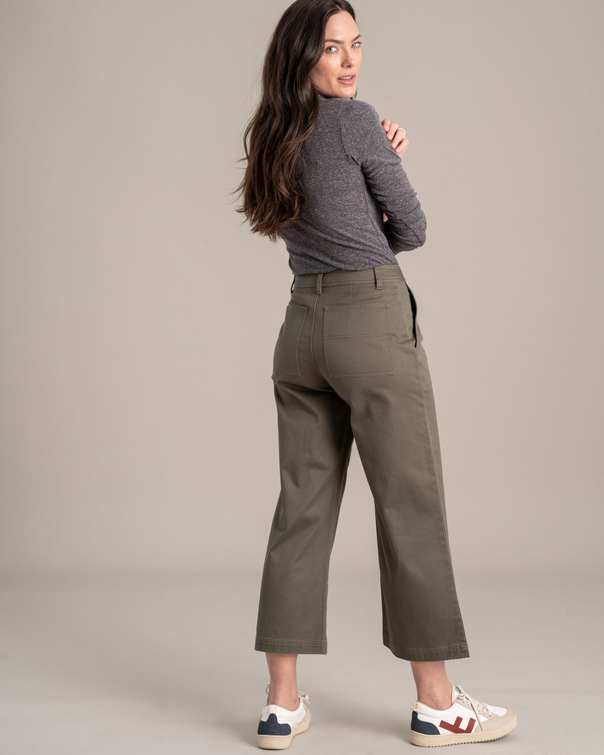 パンツ ORGANIC COTTON TWILL ORGANIC COTTON TWILL | EASY PANTS – ATON | エイトン