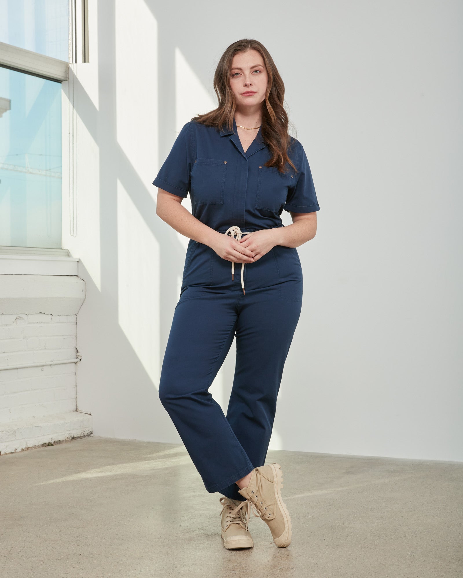 ULTERIOR CHAMBRAY GABARDINE COVERALL【美品】 Womens Organic Workwear Coverall – United By Blue