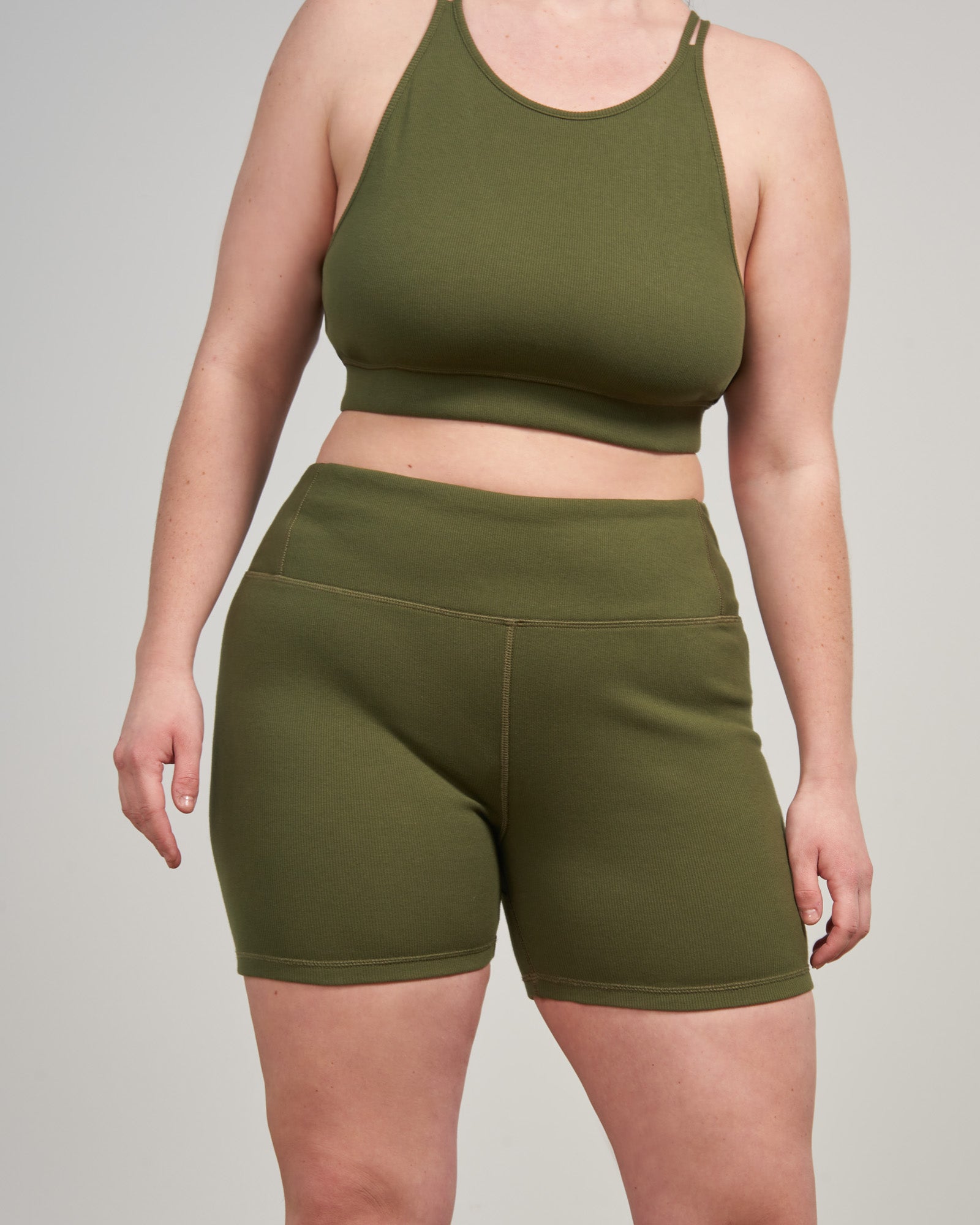 Women's EcoKnit Ribbed Bike Short – United By Blue