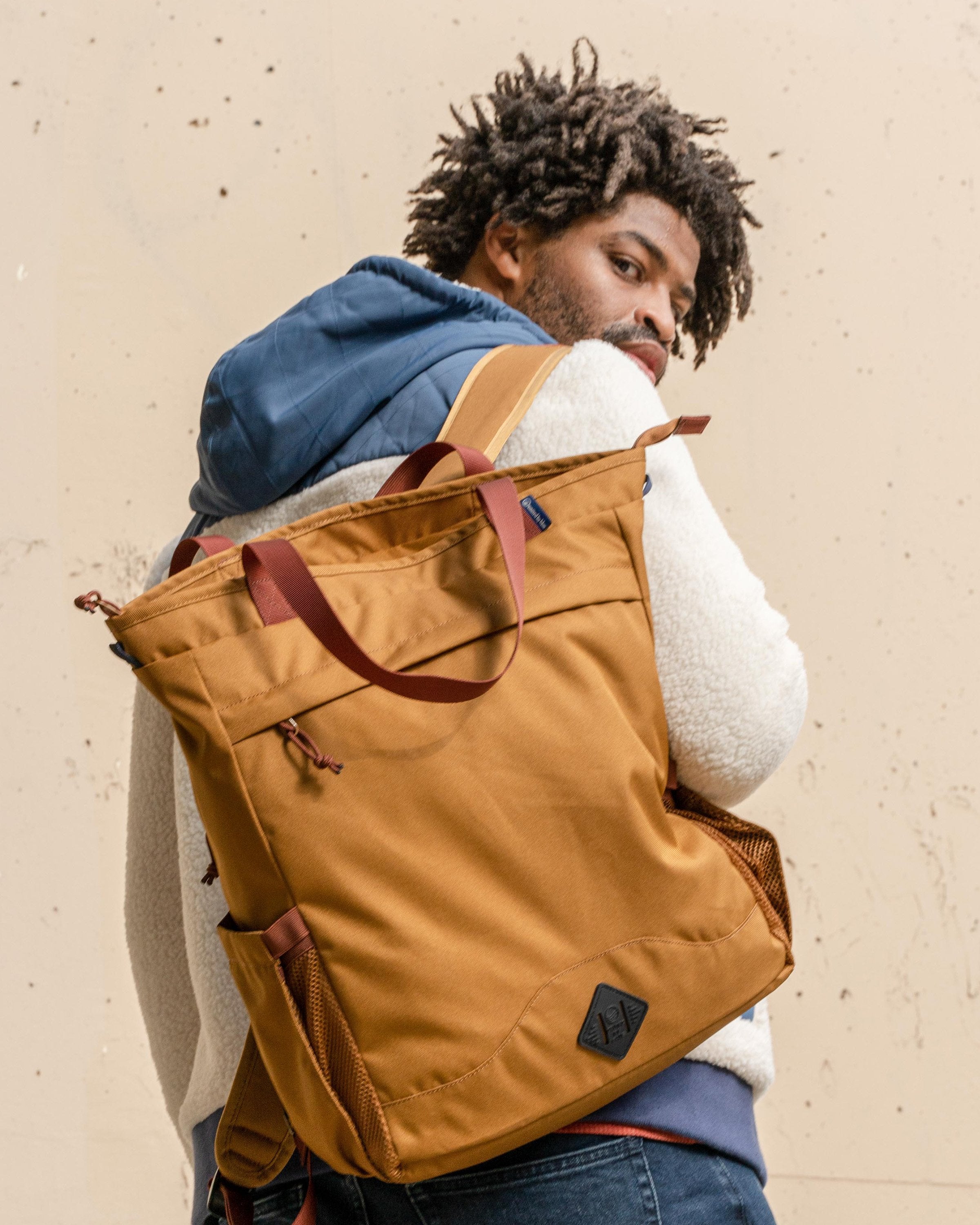 25L Convertible Carryall worn as a backpack